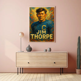 Jim Thorpe Athletic Legend Poster