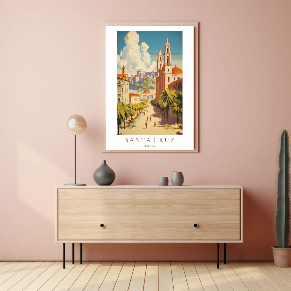 Santa Cruz, Bolivia Poster
