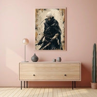 Mystical Elf Warrior Fantasy Art Poster Decor PosterGoat