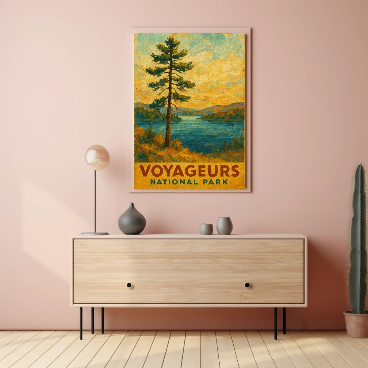 Voyageurs National Park Poster