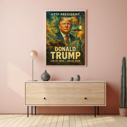 Donald Trump 47Th President Poster