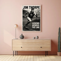 Legend Across the Line Jim Thorpe Poster