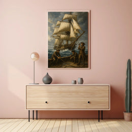 Voyage on the High Seas Poster