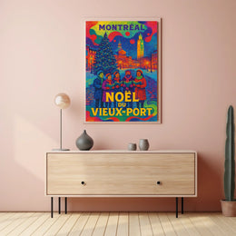 Noël du Vieux-Port Montréal Poster