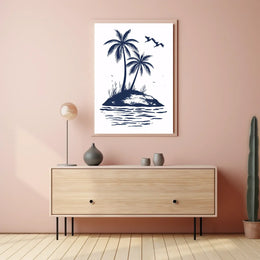 Vibrant Urban Landscape Art Poster