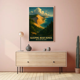 Sleeping Bear Dunes Michigan Poster