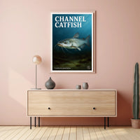 Channel Catfish Poster PosterGoat