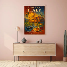 Experience Italy Poster