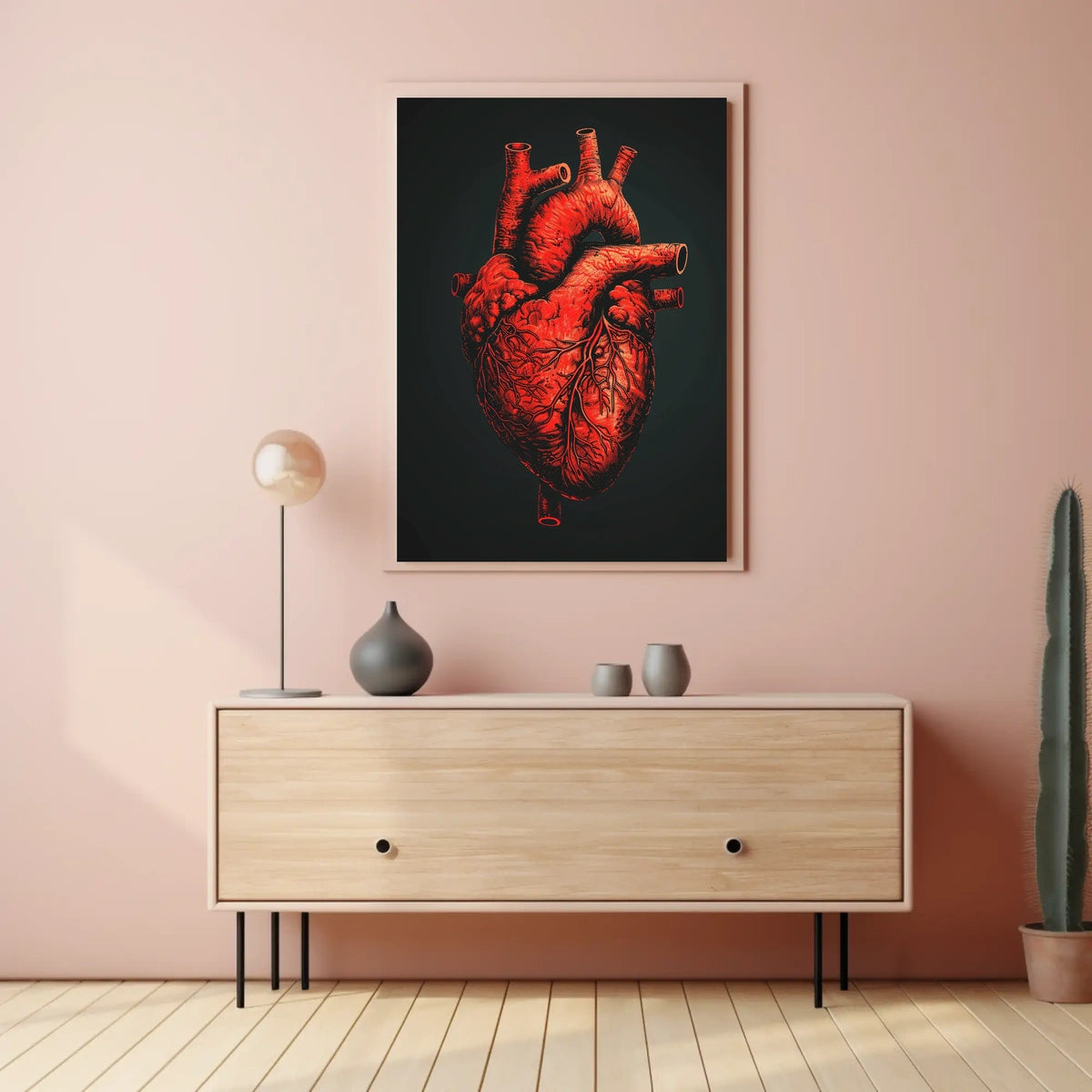 Heart Of Art Poster