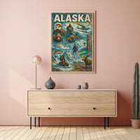 Discover Alaska Poster