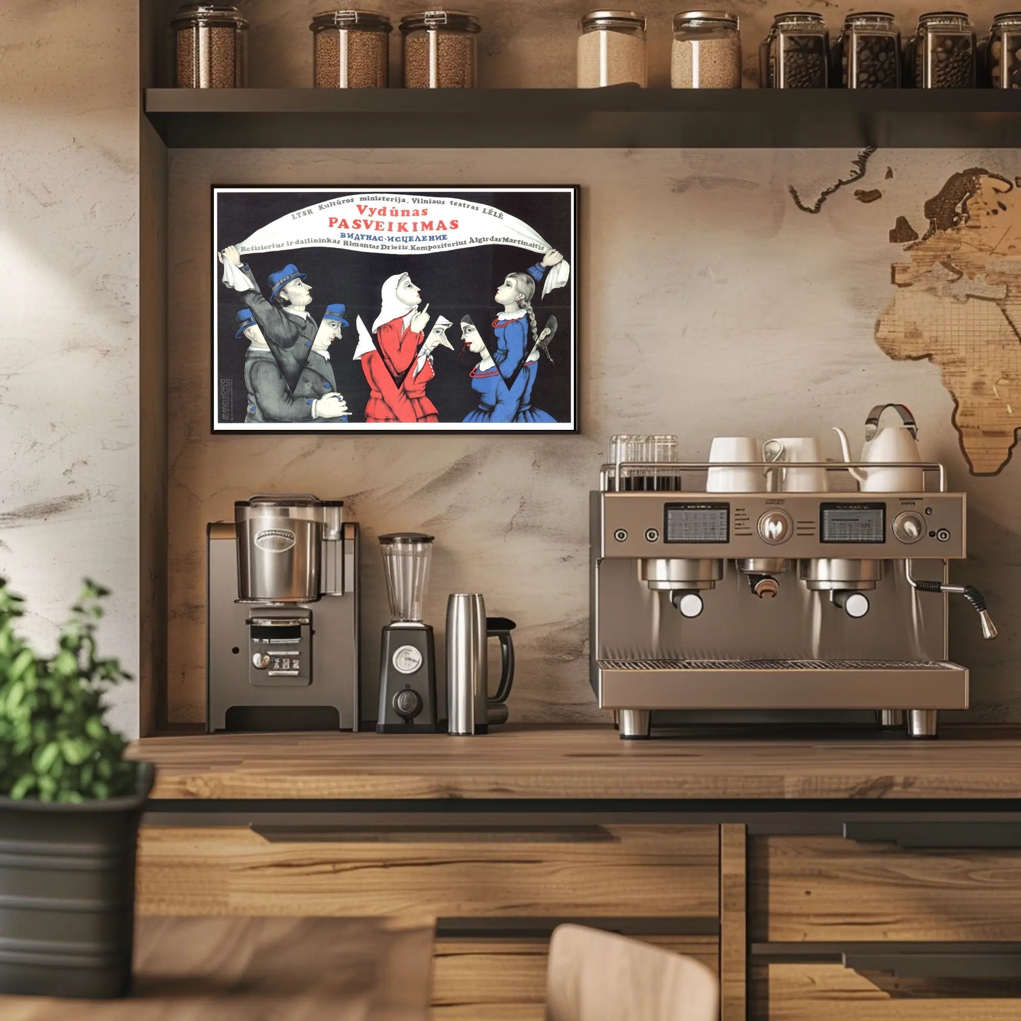 Vydūnas Pasveikimas Theater Poster