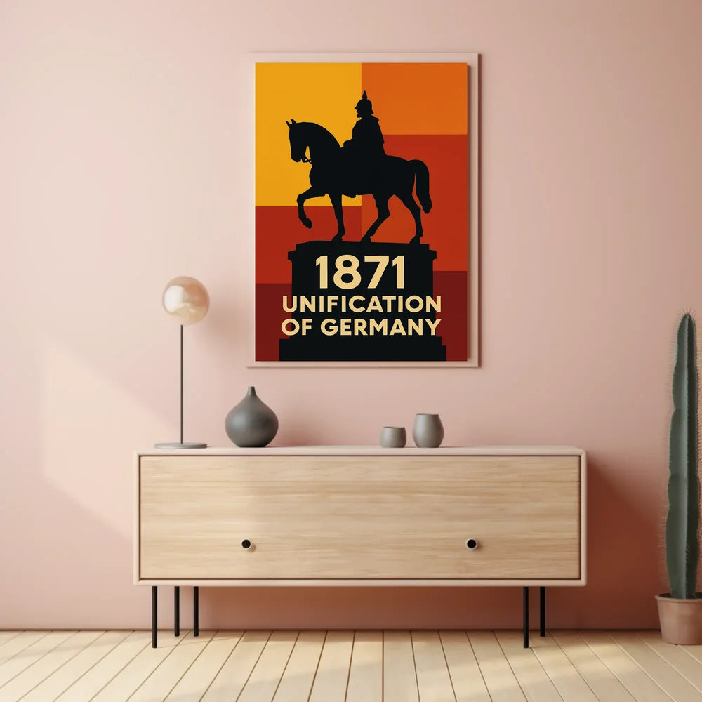 Unification of Germany 1871 Historical or Presidential Poster