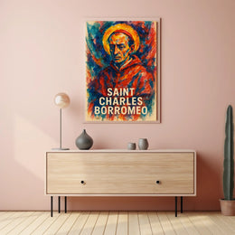 Saint Charles Borromeo Poster