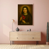 St. Pelagia Poster