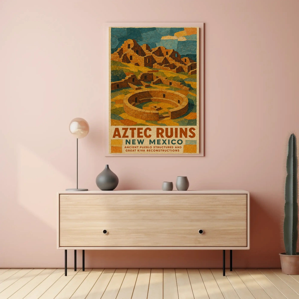 Aztec Ruins New Mexico Poster