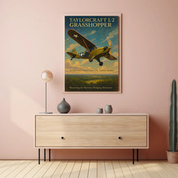 Taylorcraft L2 Grasshopper Poster