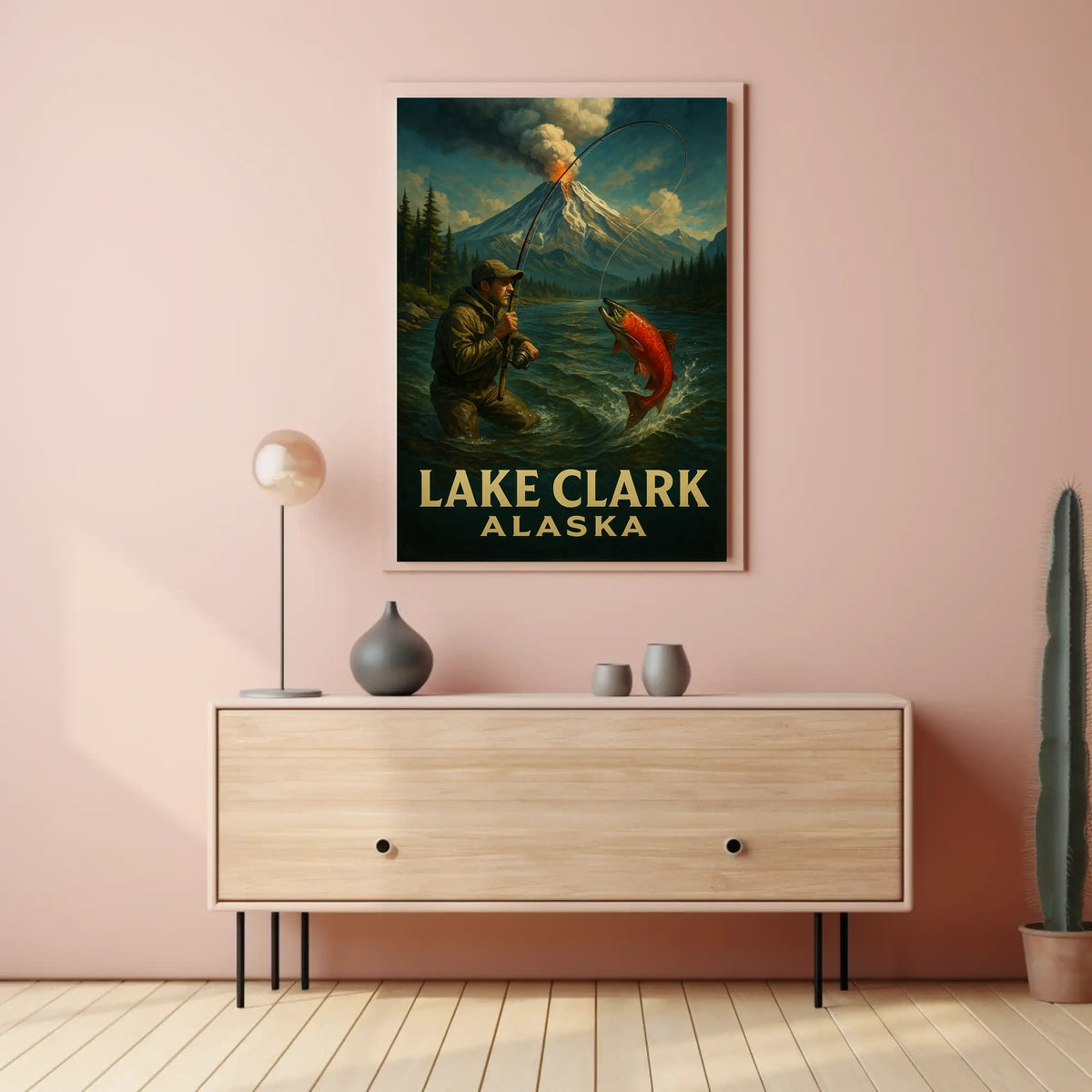 Lake Clark, Alaska Adventure Poster