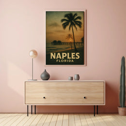 Naples, Florida Sunset Poster