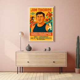 Celebrating a Legendary Athlete Poster