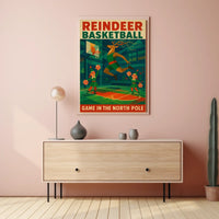 Reindeer Basketball Extravaganza Poster