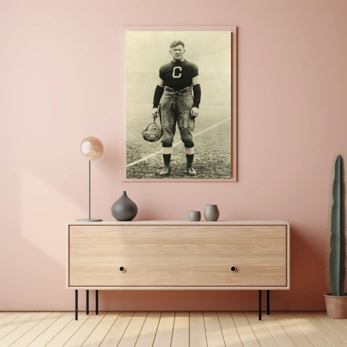 Vintage Football Legend Poster