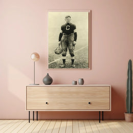 Vintage Football Legend Poster
