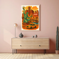 Spirit of Detroit Art Poster