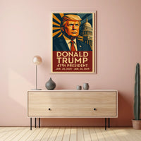Donald Trump Visionary of The American Dreams Poster