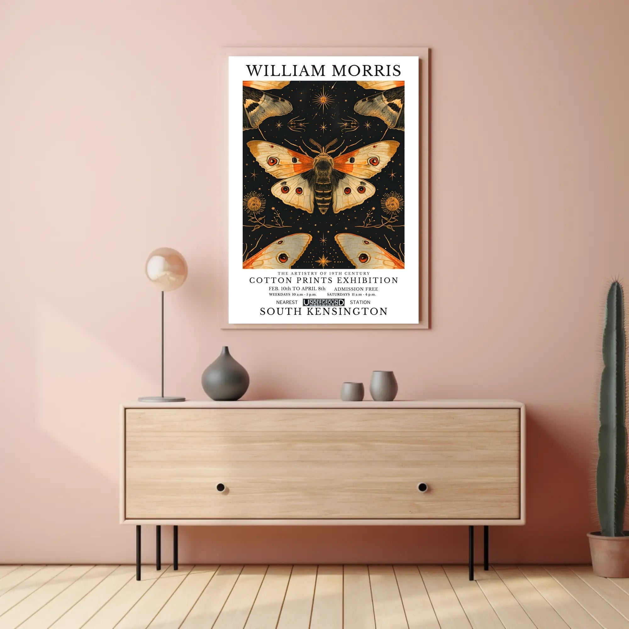 19th Century Cotton Prints Exhibition Poster - Artistic Poster