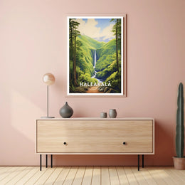 Haleakala National Park Scenic Poster Wall Art