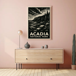 Acadia National Park Poster