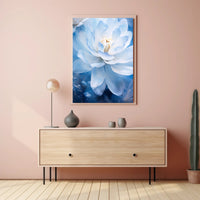 Serenity In Blue Poster