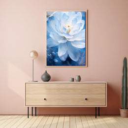 Serenity In Blue Poster