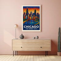 Chicago The Windy City Poster