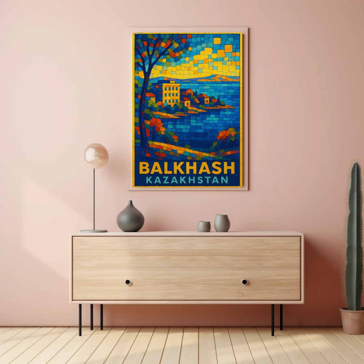 Balkhash, Kazakhstan Poster