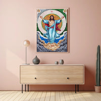 Ascension Mosaic Art Poster