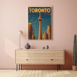 Toronto Skyline Poster