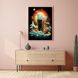 Refreshing Waves Poster
