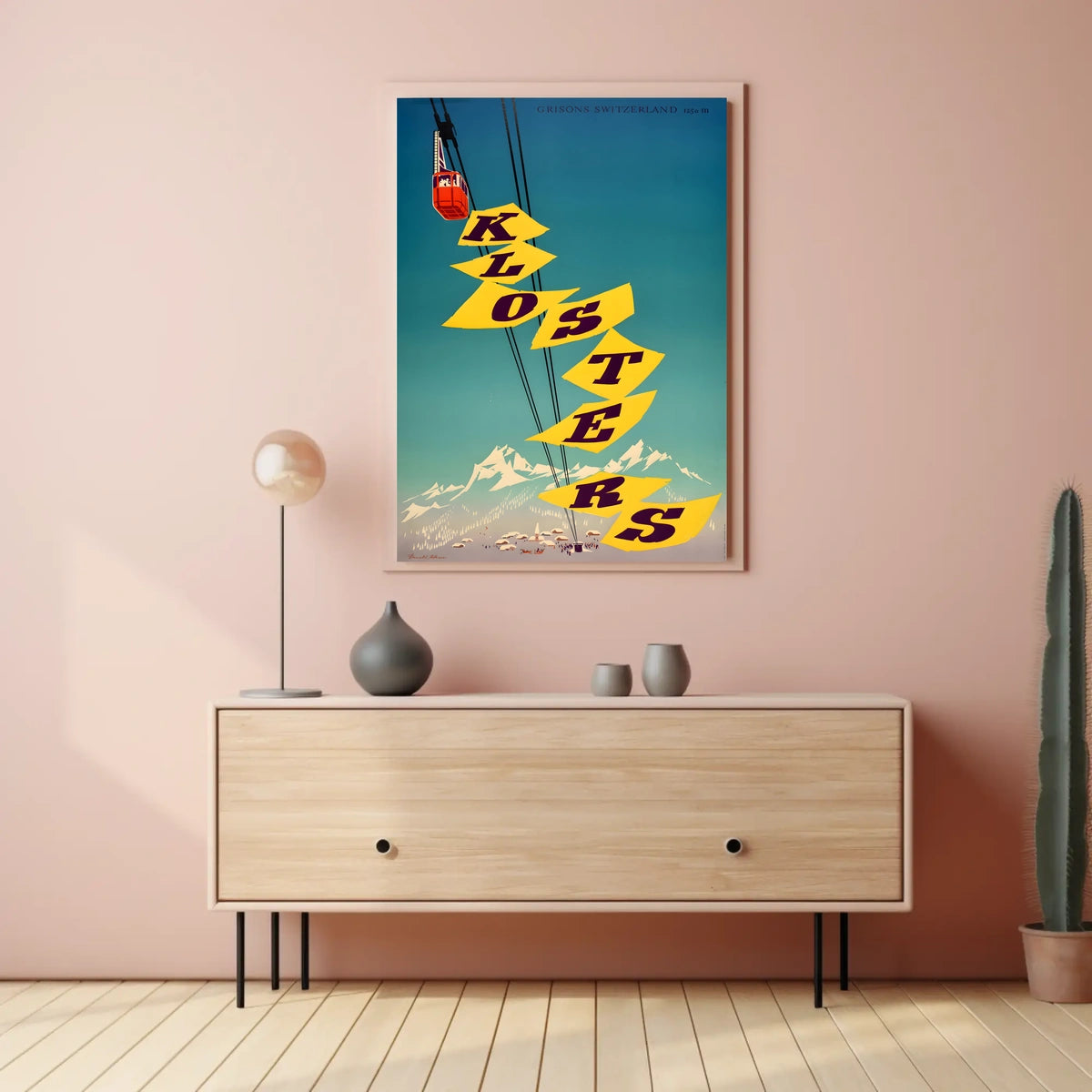 Klosters Grisons, Switzerland Poster