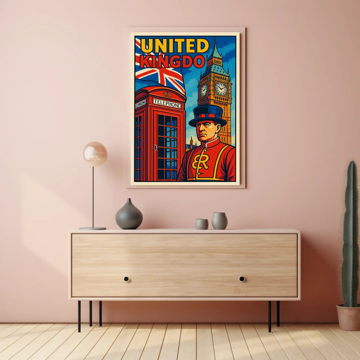 Iconic United Kingdom Poster