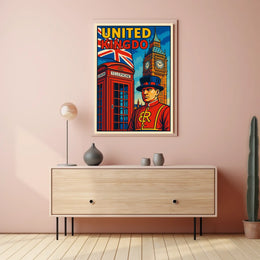 Iconic United Kingdom Poster