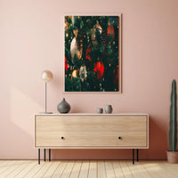 Festive Christmas Tree Poster