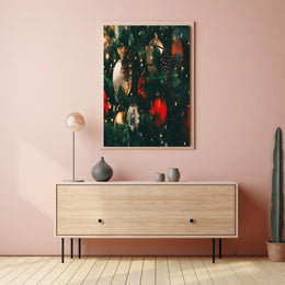 Festive Christmas Tree Poster