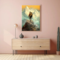 Mountain Ascent Poster