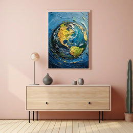 Vintage Travel Adventure Scenic Landscape Poster