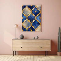 Ornate Geometric Luxury Wall Art Poster - Cultural Heritage