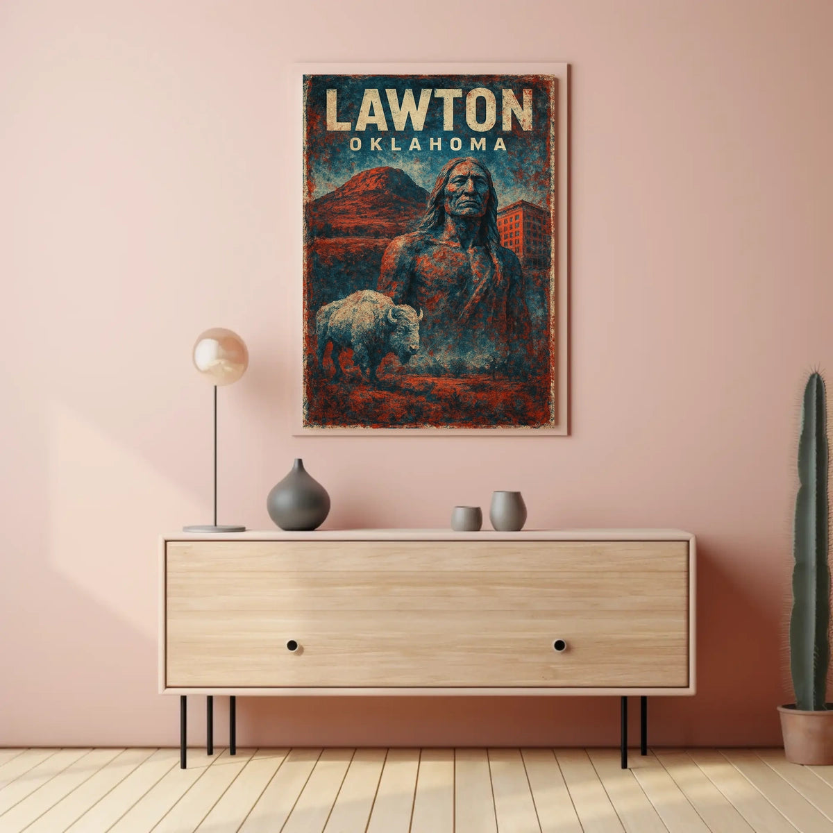 Lawton, Oklahoma Poster