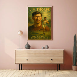 Legendary Athlete Tribute Poster
