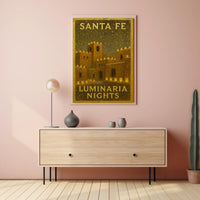 Santa Fe Luminaria Nights Poster