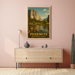 Yosemite National Park Poster